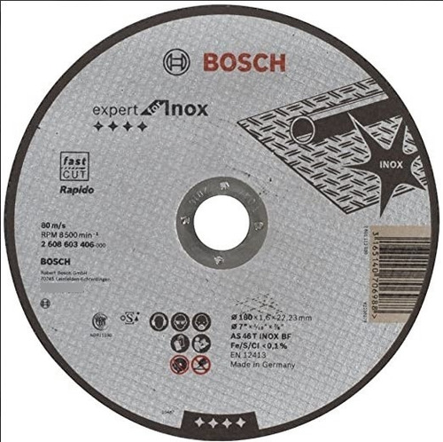 Pack-25  Discos Corte Inox 7 Bosch 