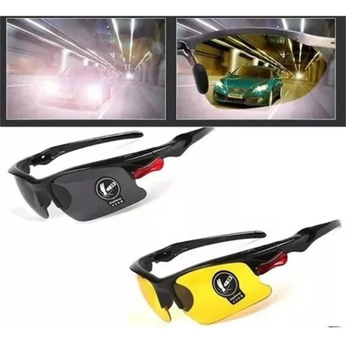 2 Gafas Para Conducir De Noche + Funda Regalo