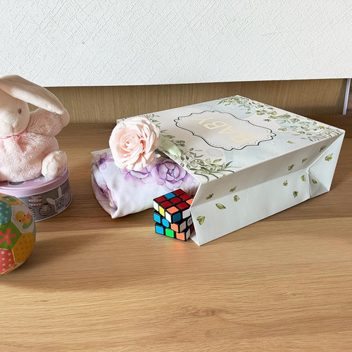 Amrose Bolsa De Regalo Grande De 13 Pulgadas Para Baby Showe