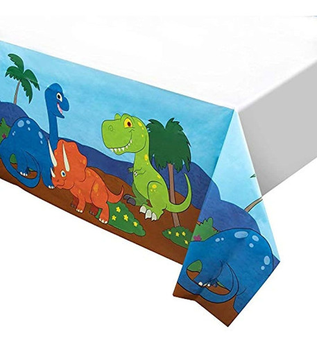 Mantel De Plástico Para Fiesta De Dinosaurio (3 Unidades) | Envío gratis Mantel De Plástico Para Fiesta De Dinosaurio (3 Unidades) | Envío gratis