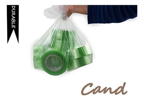 Bolsas De Basura Transparentes De 6 Galones, 110 Recuentos