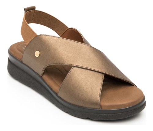 Sandalia Corte Cruzado Flexi Para Mujer Estilo 124201