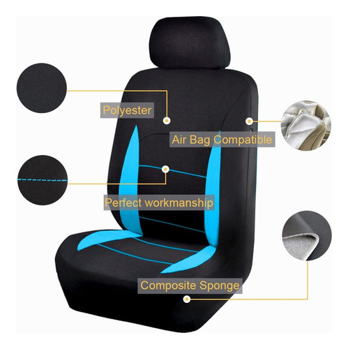 Fundas Para Asientos De Automóvil Asientos Delanteros B 5045