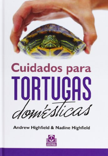 Libro Cuidados Para Tortugas Domésticas Cartoné + Color  De