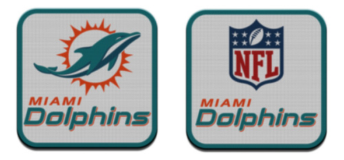 Parche Termoadhesivo Miami Dolphins