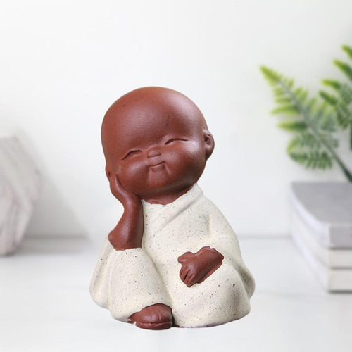 3 Mini Escritorio Decoración Té Artesanía Estatua De Buda