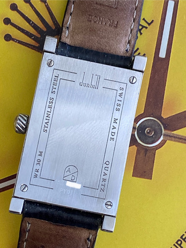Reloj Dunhill Facetado Tpo Jeager Reverso X (Usado)