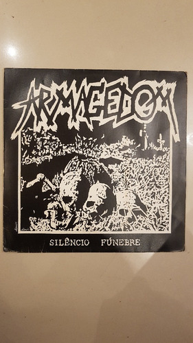 Lp  Armagedom - Silêncio Fúnebre - Original 1986