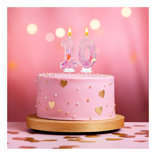 Jonesli Velas De Primer Cumpleaños, Toppers De Mariposa De Y