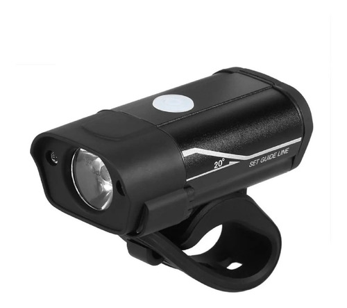 Luz Led Delantera Bicicleta Impermeable Recargable