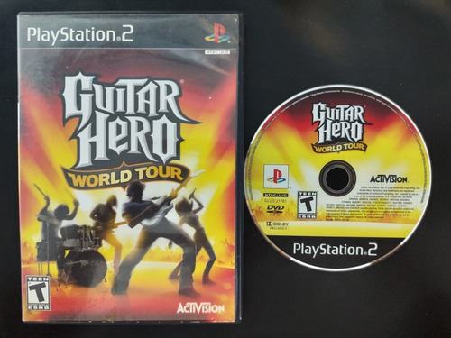 Guitar Hero: World Tour Ps2 Playstation 2 Original Físico 