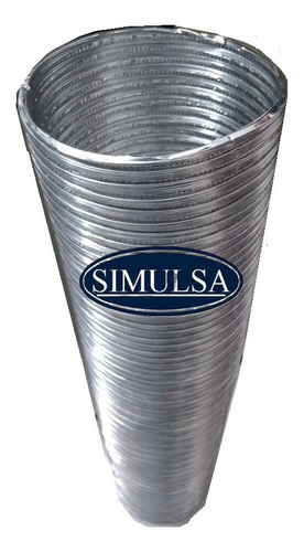 Ducto Flexible De Aluminio De 10 Pulgadas / Simulsa