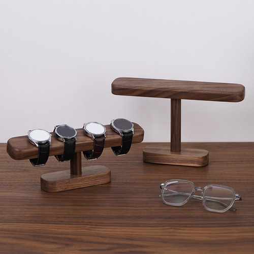 Soporte De Madera Para Relojes, Organizador De Nuez S
