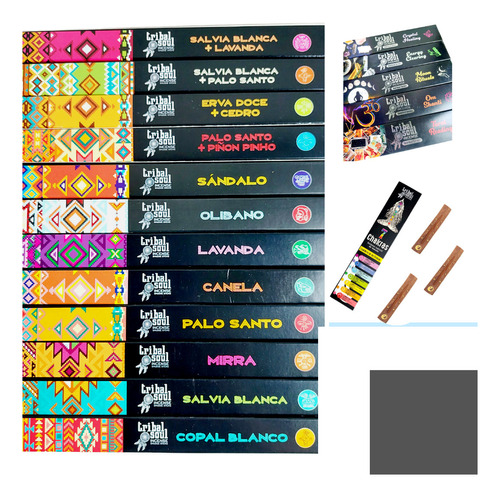 Lote 30 Inciensos Tribal Soul, 450grs, 300sticks, Mayoreo Hd