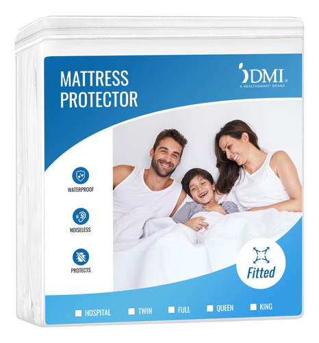 Dmi - Protector Y Funda De Colchon Impermeable. Sabana Ajust