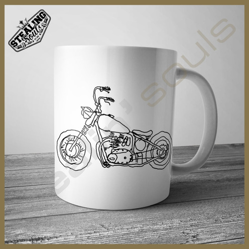 Taza - Cafe Racer / Chopper / Scooter #498