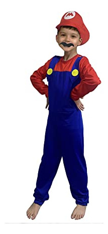 Jopstacext Mario Costume Super Brothers Halloween Xl9tw