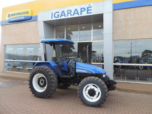 Trator New Holland  Tl 75  4×4  75cv  Ano 2012