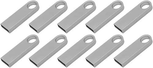 Paquete 3 Memoria Usb 8gb Metalica Ideal Para Serigrafia