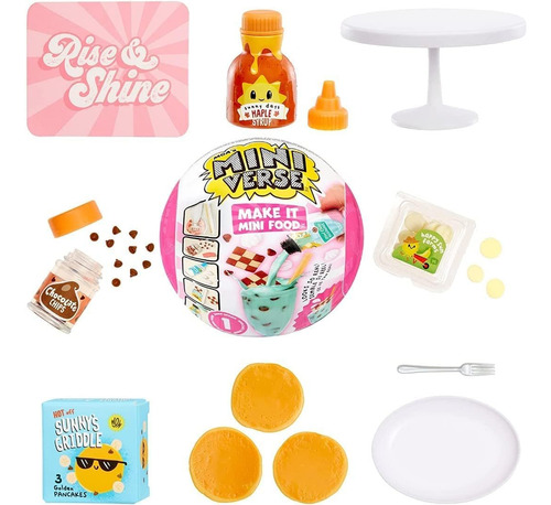 Mgas Miniverse Lo Convierte En Mini Food Diner Series 1 Mini