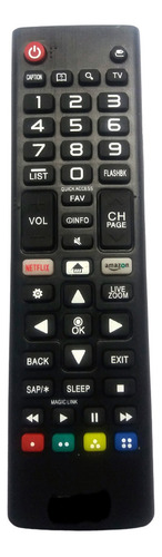 Control Remoto Para Tv Led LG Smart Ref116