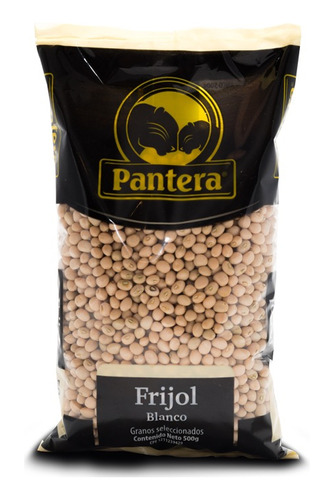 Granos Frijol Blanco Pantera 454gr 0384 1.16 Ml.