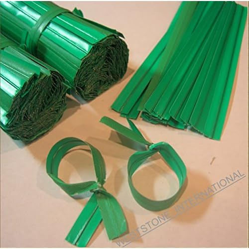 1100pcs De Torsión De Papel Verde De 4 X 1/4