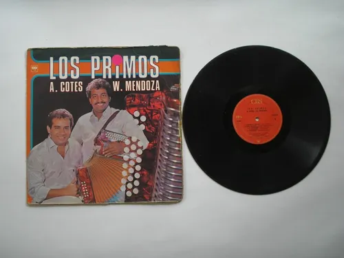 Lp Vinilo A Cotes W Mendoza Los Primos Edicion Colombia 1990 (Usado)