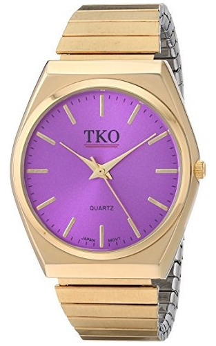 Tko Oro Pulsera De Expansion De Acero Inoxidable Estirar Del