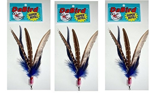 Gocat Dabird Super Feather - Recambio De Plumas, Colores Su.