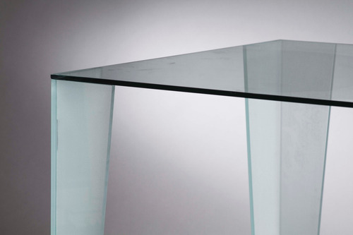 Mesa Alta De Vidrio 10mm! Moderna Y Minimalista