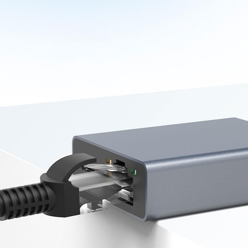 Adaptador Usb C A Ethernet Caja De Aleación De Aluminio