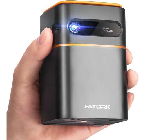 Fatork Mini Proyector, 5g Wifi Dlp Smart Portable Movie