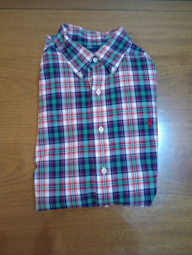 Camisa Cuadrillé Polo Ralph Lauren Para Hombre 16 32-33