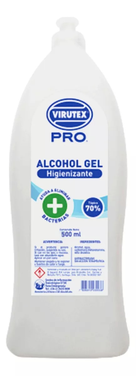 Primera imagen para búsqueda de alcohol gel 1 lt