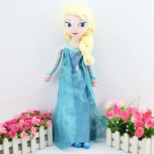 Muñeca De Peluche Elsa Anna De Frozen, 2 Unidades, Regalo Pa