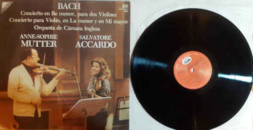 Bach - Conc En Re Menor P 2 Violines - Vinilo Lp