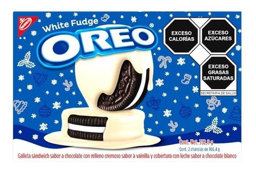 Galleta Oreo White Fudge 332.8 Grs.