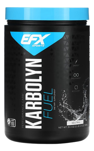 Efx Sports Karbolyn Fuel Neutral 1000 G Mf Sabor Sin Sabor