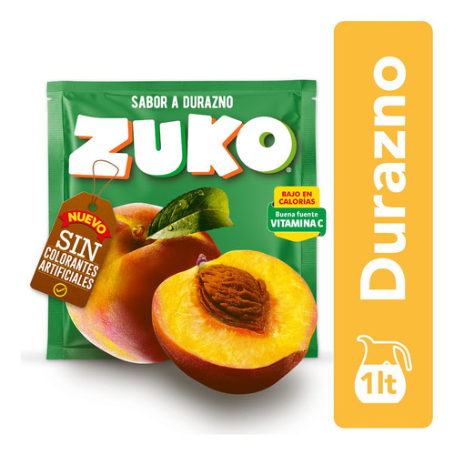 Pack 10 Sobres Jugo En Polvo Zuko 20g - Elige Tu Sabor