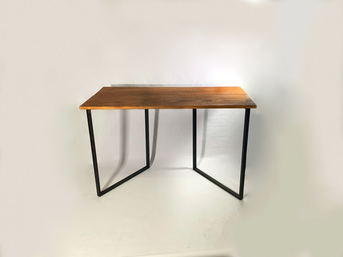 Mesa Multiuso Estilo Industrial Metal Y Madera    Momo 