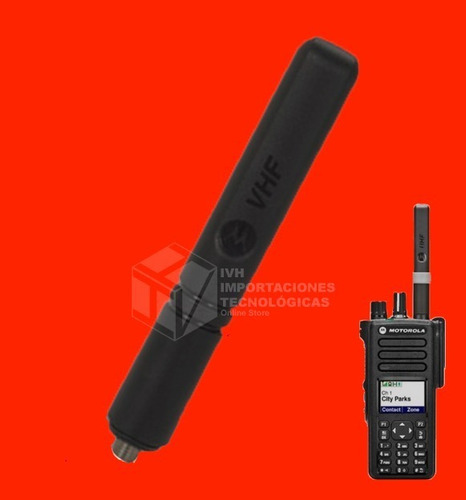 Antena Corta Vhf Radio Motorola Dgp Dgp8550 Dgp5550 - Nuevo