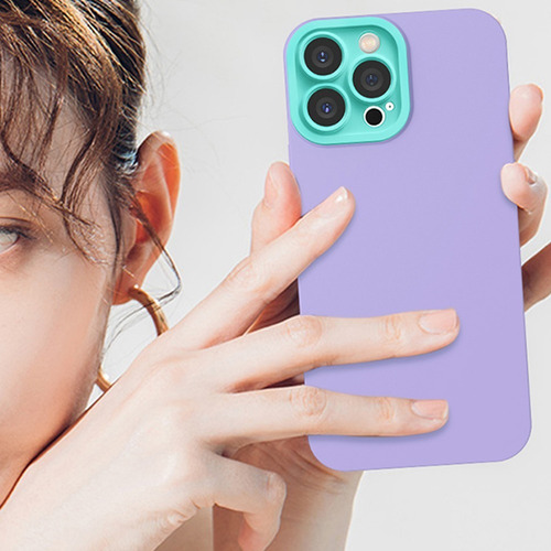 Imagen 6 de 9 de Funda Policarbonato Protege Camara Fina Para Linea iPhone 13