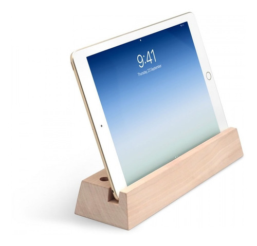 Imagen 6 de 7 de Soporte Organizador De Escritorio Woodesk Madera Home Office