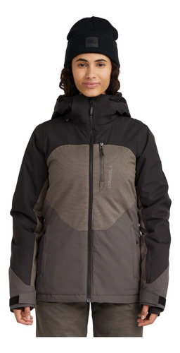 Campera Mujer Snow Oneill Carbonite Impermeable 10k Nieve