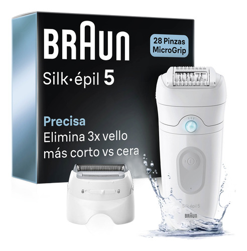 Depiladora Eléctrica Braun Silk-épil 5, 5-041 Color Blanco