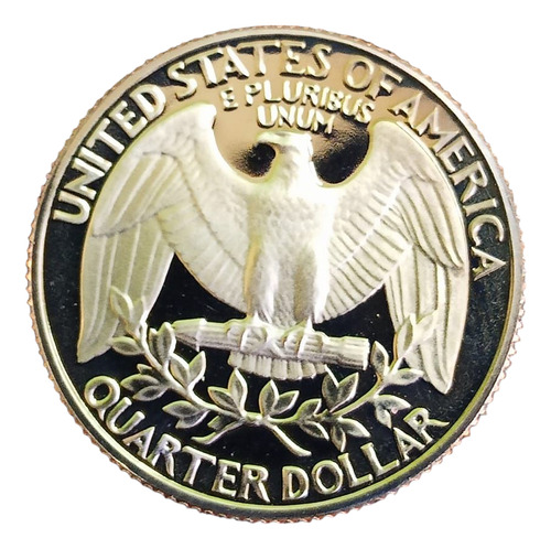 Cuarto De Dólar 1982 S Washington- Buen Atractivo Visual Unc