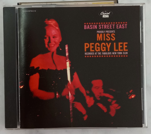 Peggy Lee Cd Miss Peggy Lee Importado Igaul A Nuevo 