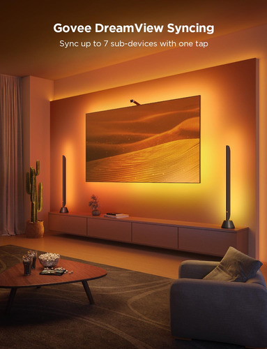 Retroiluminación De Tv Govee 3 Lite Rgbicw De 16.4 Pies Para