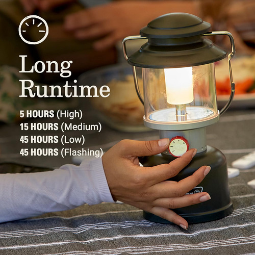 Linterna Led Coleman Classic Recharge, Resistente Al Agua...